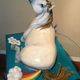 Image for article titled Here Is the Unicorn Rainbow Fart Cake Life Promised You